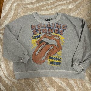 Rolling Stones vintage style crew neck in size small